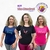 Kit The Hundred T-shirt Basic Feminina (PK06)