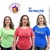 Kit The Neck Pull T-shirt ICE Feminina (PK09)