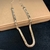 COLAR MALHA FOLHEADO A PRATA - comprar online