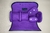 Case para Relógios - 3 Espaços, Preto/Roxo na internet
