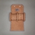 Case para Relógios - 2 Espaços, Bege/Caramelo