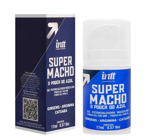 Super macho gel potencializador masculino
