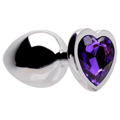 Plug Anal Metal Coração G cores variadas