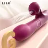 Vibrador de Ponto G e Clitóris com Pulsação