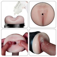 MASTURBADOR LANTERNA ÂNUS EM CYBERSKIN COM VIBRADOR