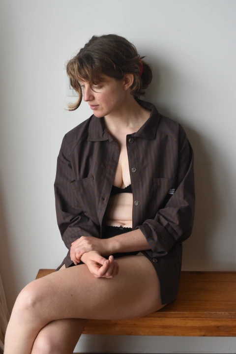 ALBA camisa - cuadros
