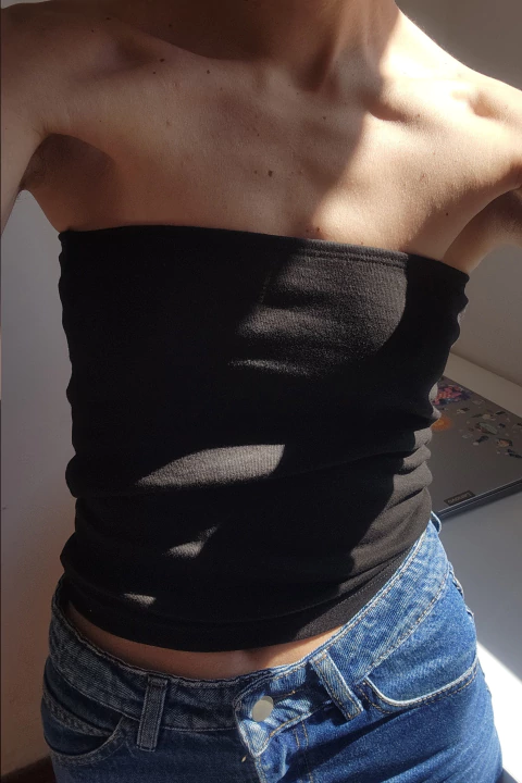 VERA strapless tubo - black - buy online