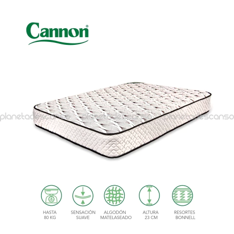Colchón Cannon Soñar 2 plazas 190x140x23 - comprar online