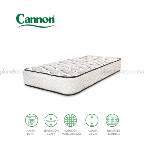 Colchón Cannon Soñar 1 plaza 190x80x23 - comprar online