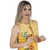Blusa Feminina Sem Manga Estampada - 9641 - comprar online