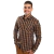 Camisa Masculina Slim Manga Longa Xadrez - 9703 - comprar online
