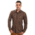 Camisa Masculina Slim Manga Longa Xadrez - 9703
