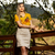Blusa Feminina Manga Curta Estampada - 9786 - comprar online
