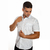 Camisa Masculina Casual Manga Curta Estampada - 9806 - comprar online