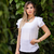 Blusa Feminina Manga Curta Viscose Poliester Lisa - 9966 - Rabbit