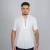 Bata Masculina Casual Manga Curta com Cadarço - 7628
