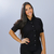 Camisete Feminina Manga 2/4 Viscolinho com Elastano - 5923 na internet