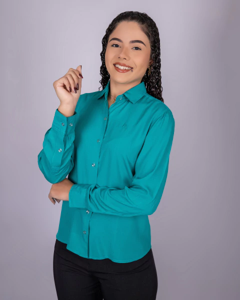 Camisete Feminina Manga Longa Viscose - 0152 - comprar online