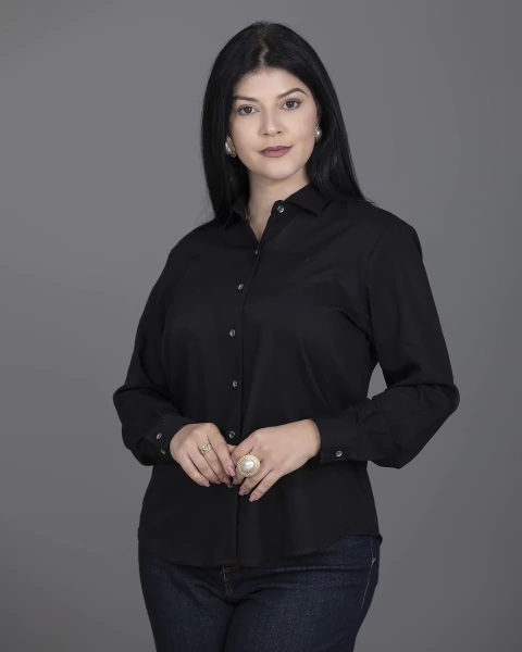 Camisete Feminina Manga Longa Viscose Mista - 0272 - comprar online