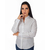 Camisete Feminina Manga Longa Linho Deluxe - 0977 - comprar online