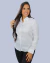 Camisete Feminina Manga Longa Lisa - 4851 na internet