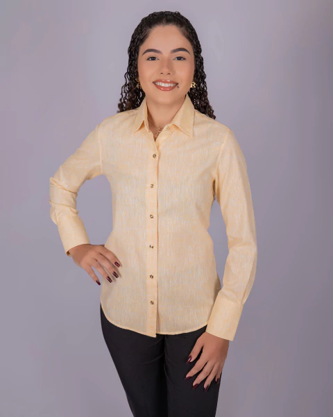 Camisete Feminina Manga Longa Microfibra Linho - 5270 - comprar online