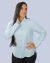 Camisete Feminina Manga Longa Puro Linho - 5570 - Rabbit