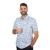 Camisa Masculina Casual Manga Curta Viscose Estampada - 0726