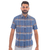 Camisa Masculina Casual Manga Curta Xadrez - 3171
