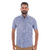 Camisa Masculina Casual Manga Curta Xadrez - 3171