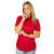 Camisete Feminina Manga Curta Lisa - 3299