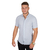 Camisa Masculina Slim Manga Curta Falso Liso - 3358 - comprar online