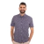 Camisa Masculina Casual Manga Curta Estampada - 9809