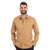 Camisa Masculina Slim Manga Longa Lisa - 0269