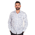 Camisa Masculina Slim Manga Longa Estampada - 0730 - comprar online