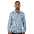 Camisa Masculina Slim Manga Longa Xadrez - 0732
