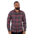 Camisa Masculina Casual Manga Longa Xadrez - 1067