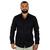Camisa Masculina Social Manga Longa Lisa - 1567
