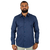 Camisa Masculina Social Manga Longa Lisa - 1567