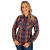Camisete Feminina Manga Longa Xadrez - 2415 - Rabbit