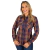 Camisete Feminina Manga Longa Xadrez - 2415 - Rabbit