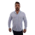 Camisa Masculina Slim Manga Longa Maquinetada - 3164 - comprar online