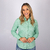 Camisete Feminina Manga Longa Falso Liso - 3702
