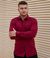Camisa Masculina Slim Manga Longa Linho Misto - 7374 - comprar online