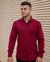 Camisa Masculina Slim Manga Longa Linho Misto - 7374 na internet