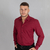 Camisa Masculina Slim Manga Longa Linho Misto - 7374