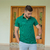 Polo Masculina Manga Curta Malha Piquet - 3383
