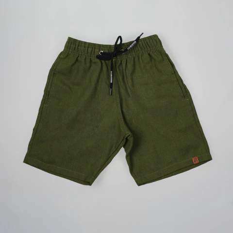 Short Infanto-Juvenil Linho Misto - 9882