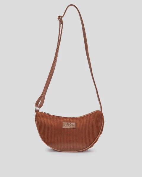 Bolsa Lua Veludo | Terra Cota