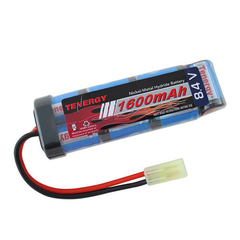 BATERIA NIMH Tenergy Airsoft NiMH 8.4V 1600mAh Flat Battery Pack w/ Mini Tamiya